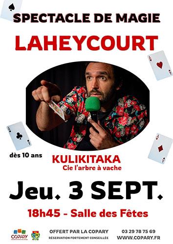Spectacle Kulikitaka Salle des fêtes Laheycourt