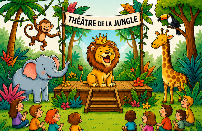 Spectacle, la couronne du Roi de la Jungle  Saint-Martin-Terressus