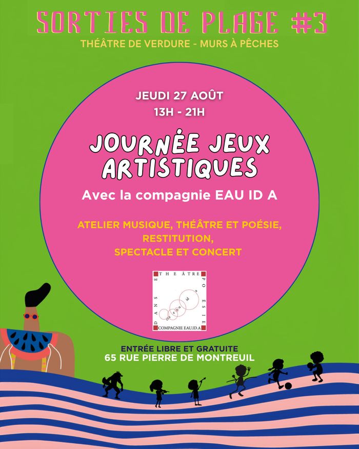 Spectacle Quelques Unes de la Cie Eau ID A Théâtre de Verdure de La Girandole Montreuil