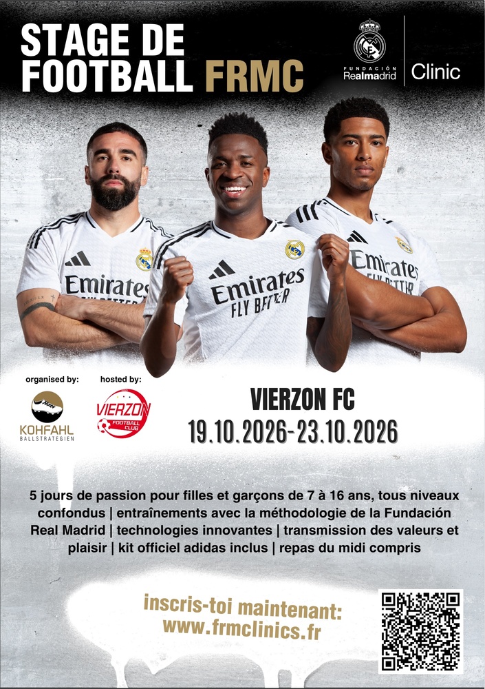Stage de Football Vierzon 2026-10-19