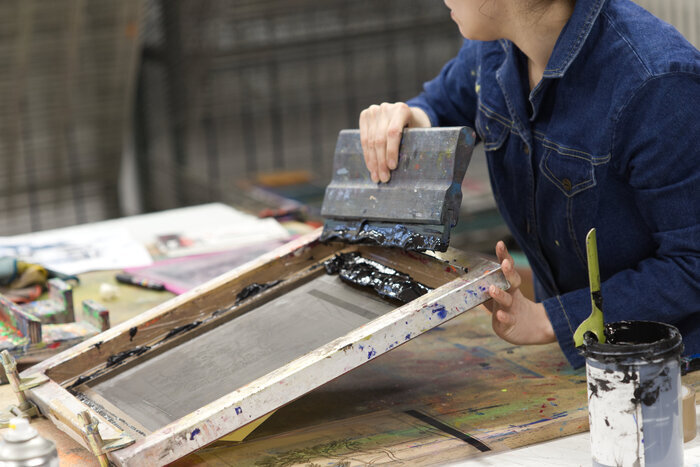 Stage de sérigraphie : personnalisation des textiles EESAB-site de Rennes Rennes