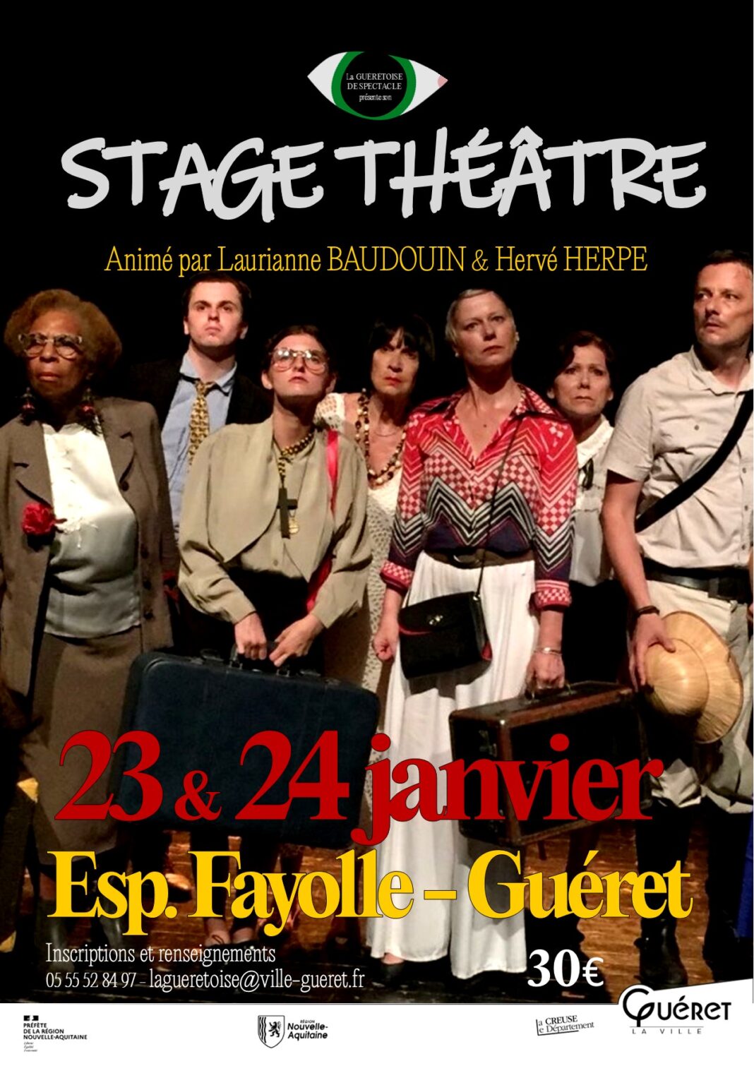 Stage Théâtre Espace Fayolle Guéret