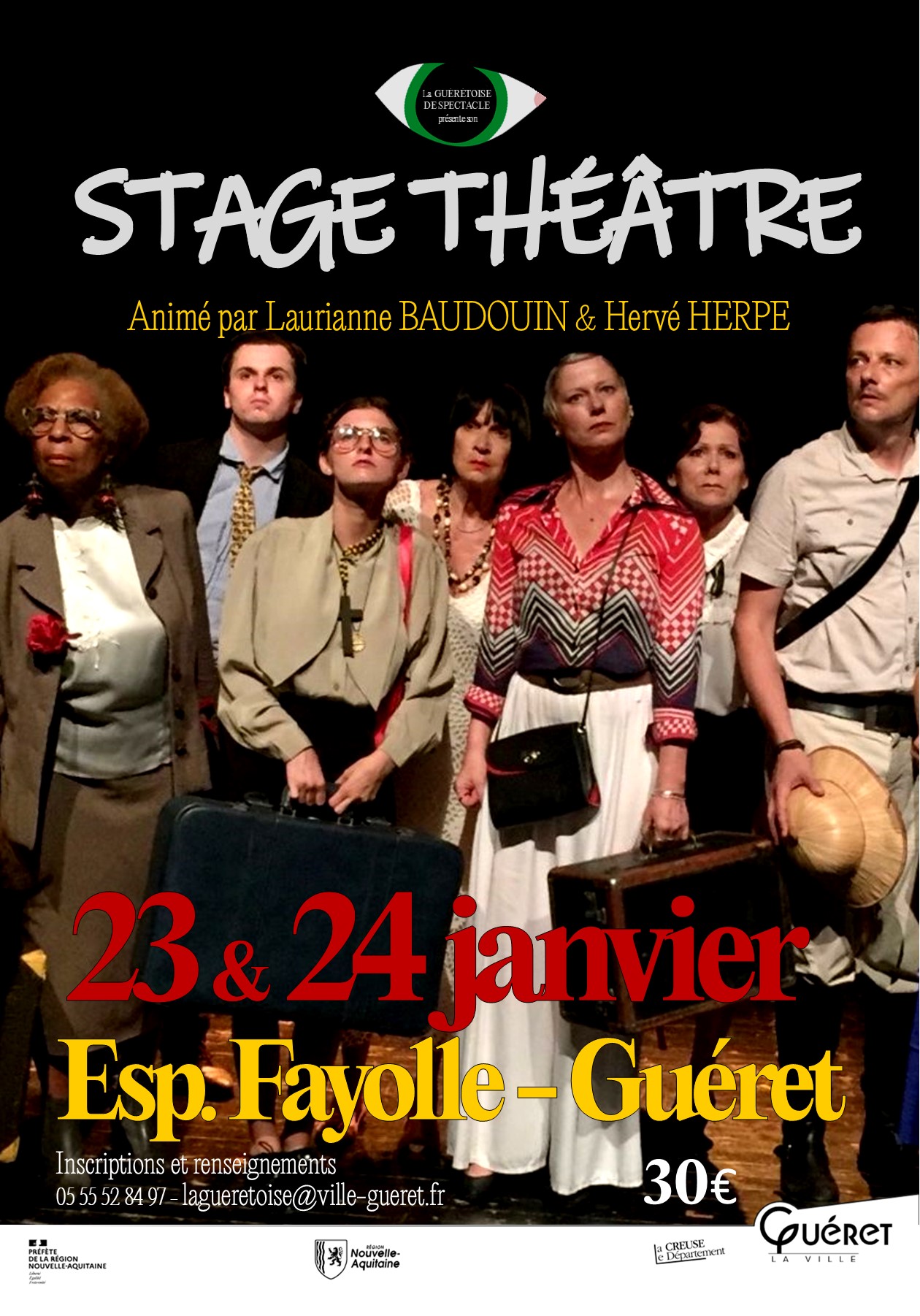 Stage Théâtre 6 Avenue Fayolle Guéret 2027-01-23
