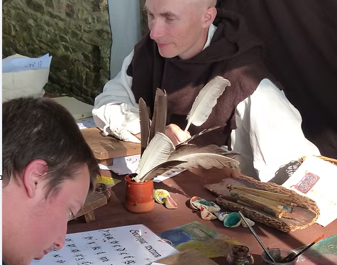 Stages de Calligraphie et d’Enluminure traditionnelle Collonges-la-Rouge