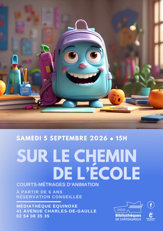 Sur le chemin de l'école 41 Avenue Charles de Gaulle Châteauroux 2026-09-05