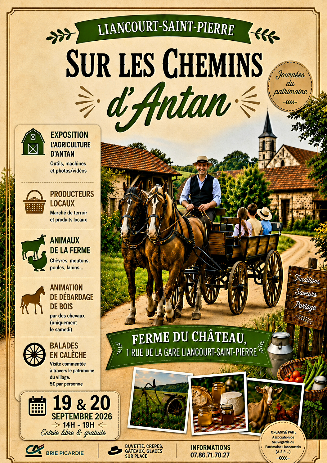 Sur les Chemins d’Antan Liancourt-Saint-Pierre