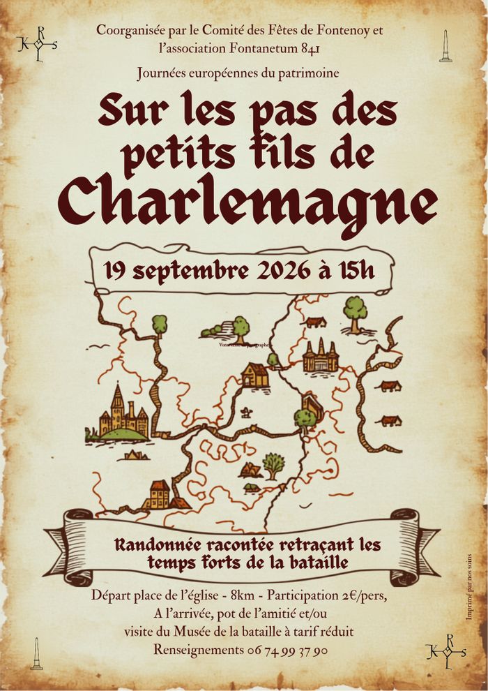 Sur les pas des petits fils de Charlemagne, Musée de la Bataille de Fontenoy, Fontenoy
