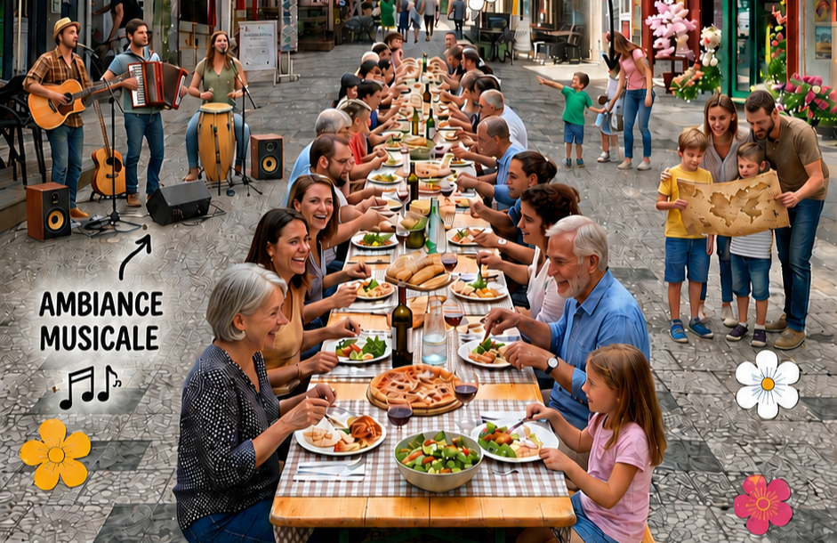 Tablée conviviale du Quartier Haute-Vienne Limoges