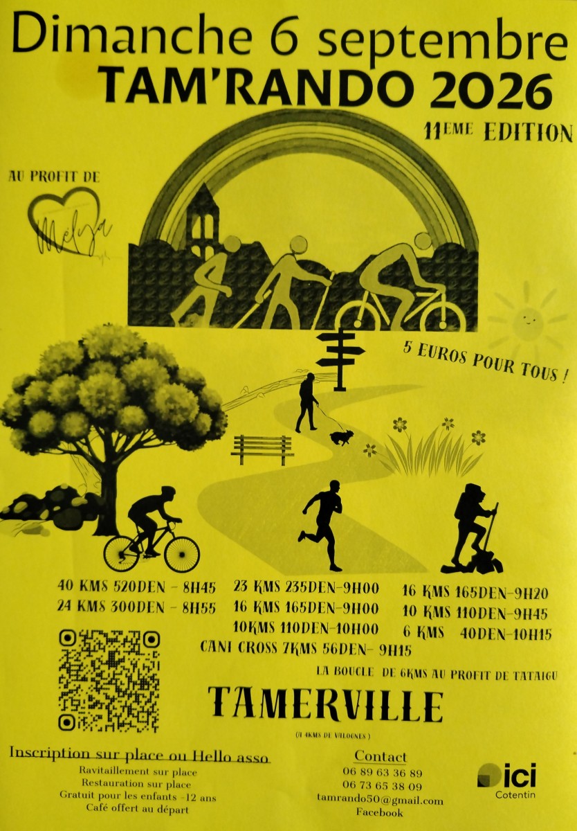 TAM&rsquo;RANDO 2026  Tamerville