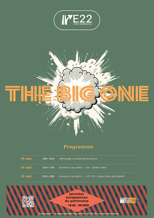 The Big One²², exposition, rencontres avec les artistes, Echangeur22, Saint-Laurent-des-Arbres