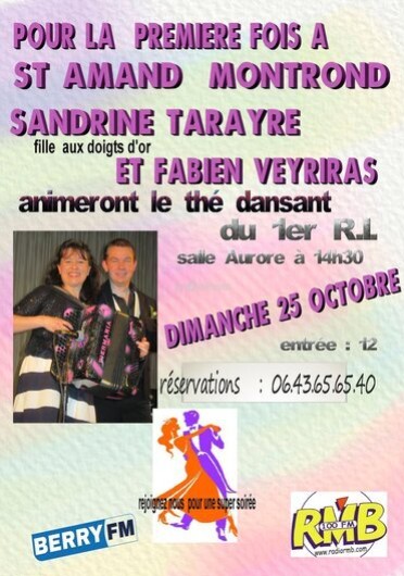 Thé dansant du 1er R.I. Saint-Amand-Montrond
