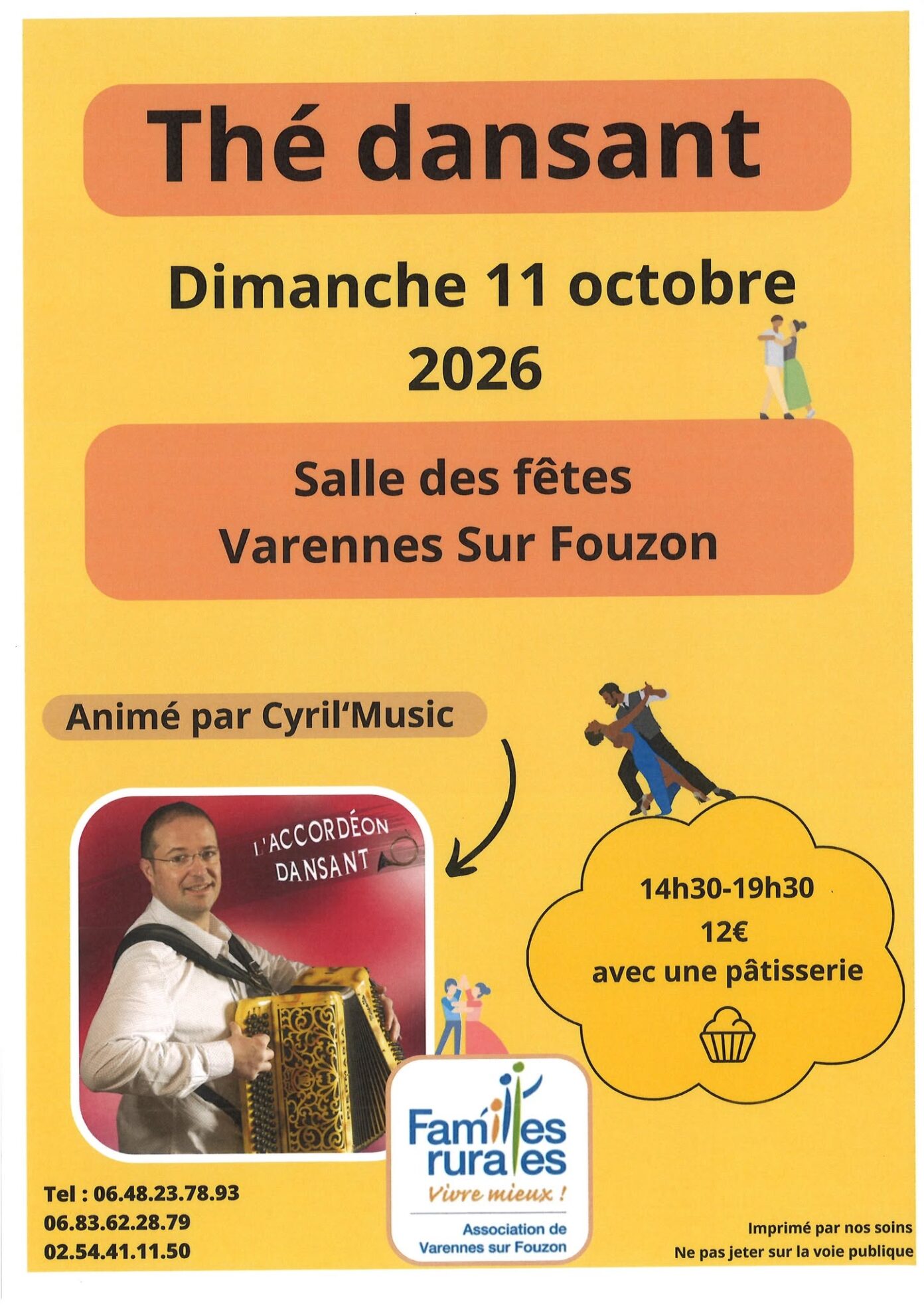Thé dansant Val-Fouzon