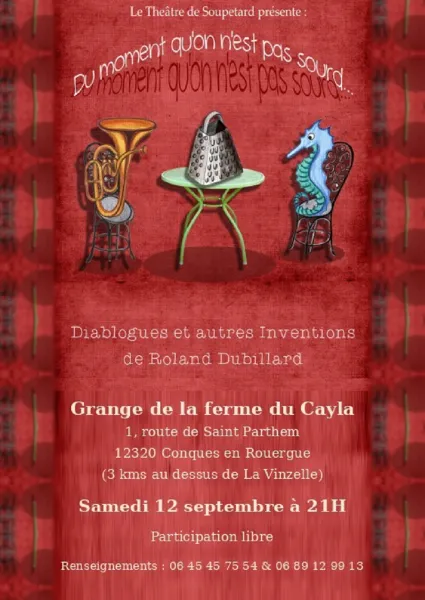 Théâtre à la ferme du Cayla  Conques-en-Rouergue 2026-09-12