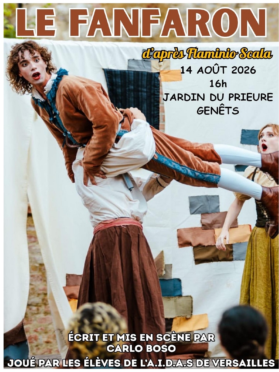 Théâtre Fanfaron et Comme il vous plaira Rue du Prieuré Genêts