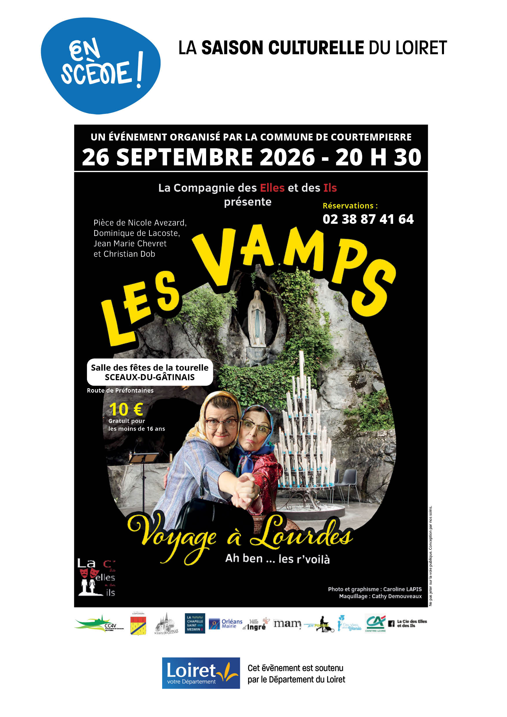 Théâtre Les Vamps  Sceaux-du-Gâtinais 2027-09-26