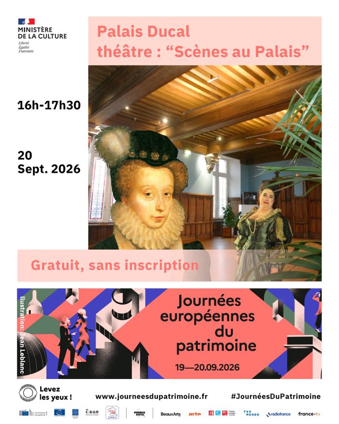 Théâtre : Scènes au palais, Palais Ducal, Nevers