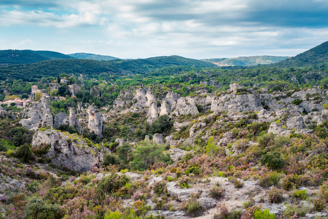 TOILES DES TERRES D’HÉRAULT Mourèze