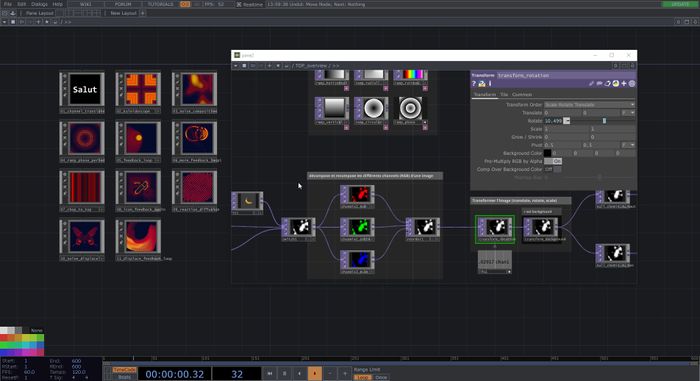 Touchdesigner #3, STEREOLUX, Nantes