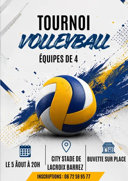 Tournoi de volley amateur Lacroix-Barrez