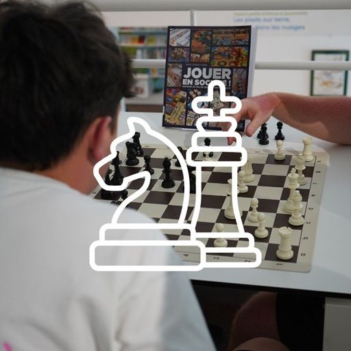 Tournoi d’échecs, Médiathèque Assia Djebar, Blanquefort