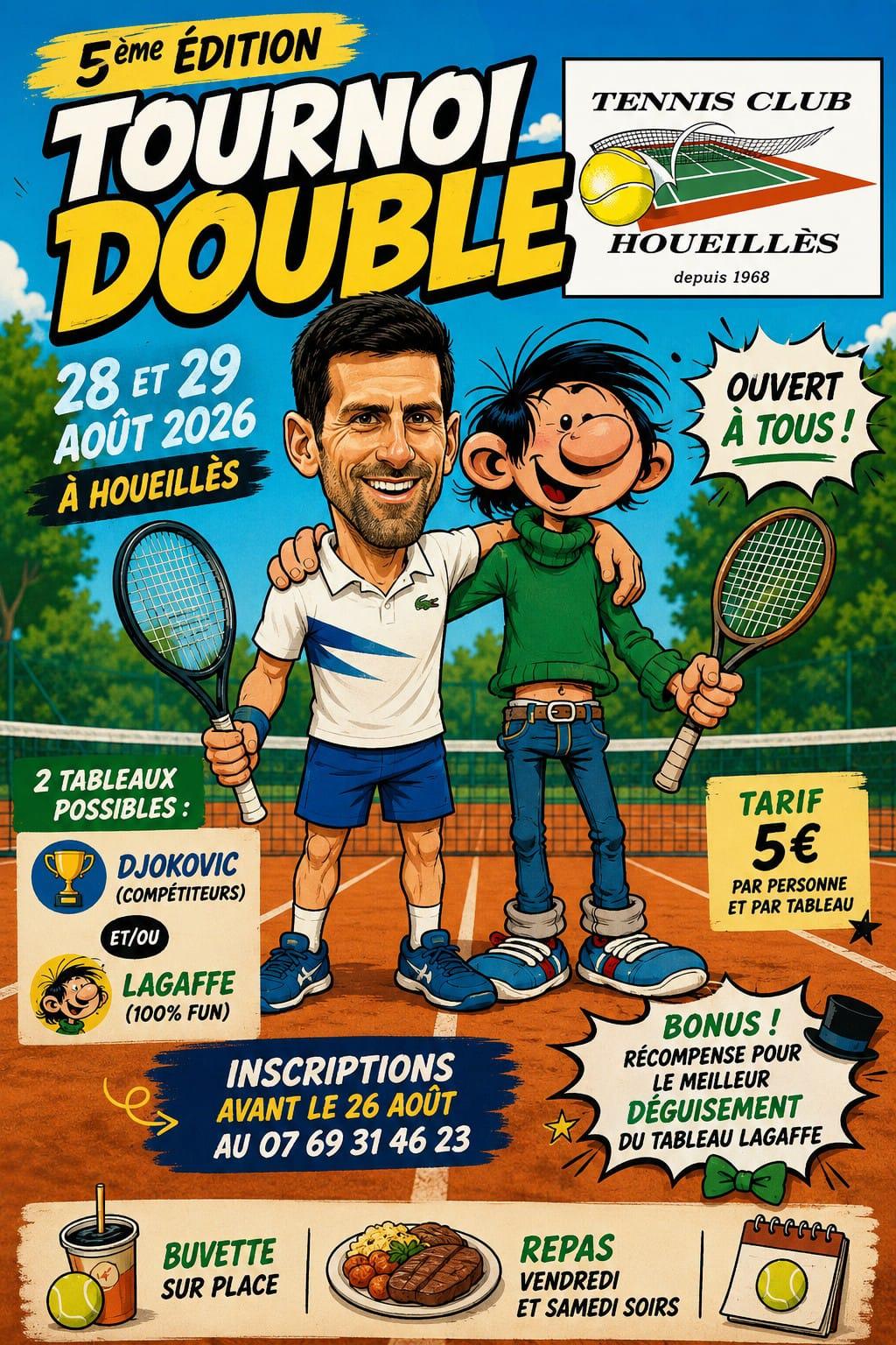 Tournoi double 5° édition Houeillès