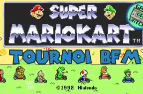 Tournoi Mario Kart sur Super Nintendo Bibliothèque francophone multimédia de Limoges BFM Centre-ville Limoges