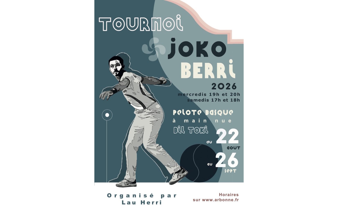 Tournois Joko Berri Place de Fronton Arbonne