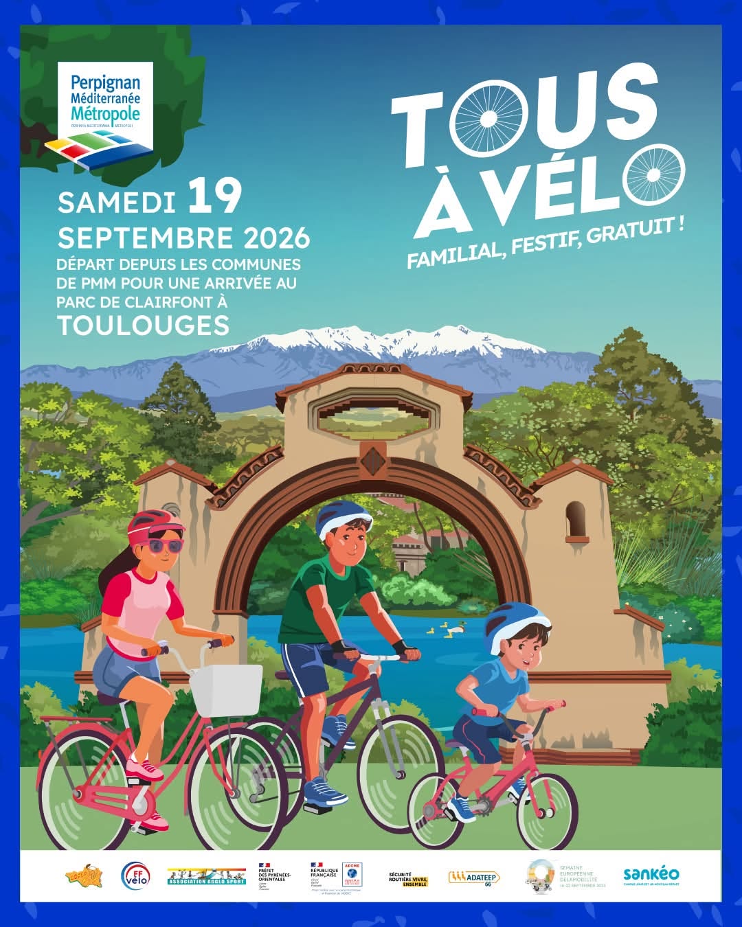 TOUS À VÉLO ! Place Saint-Jacques Canet-en-Roussillon 2026-09-19