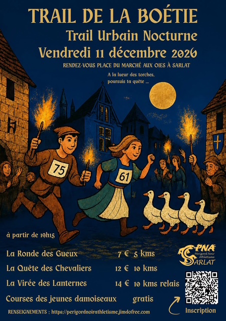 Trail de la Boétie  Sarlat-la-Canéda