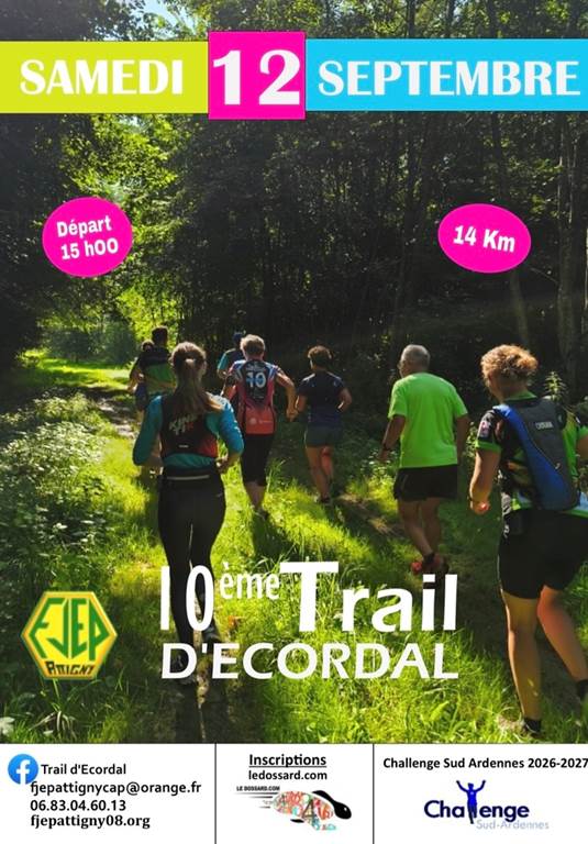 Trail d'Ecordal Écordal 2026-09-12