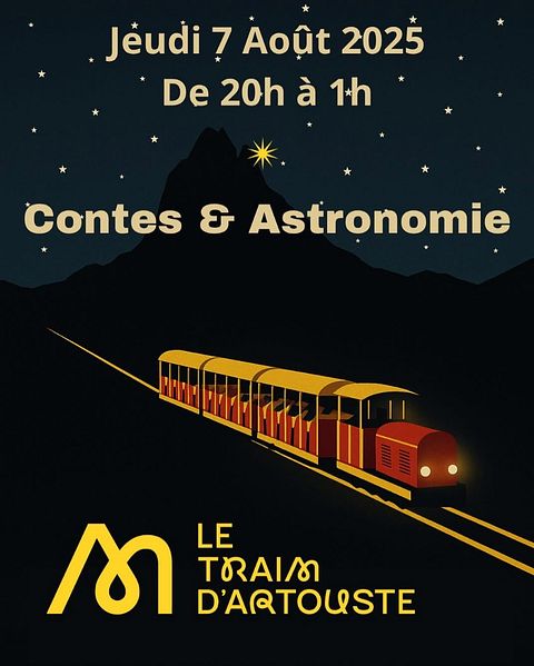Train contes et astronomie Laruns