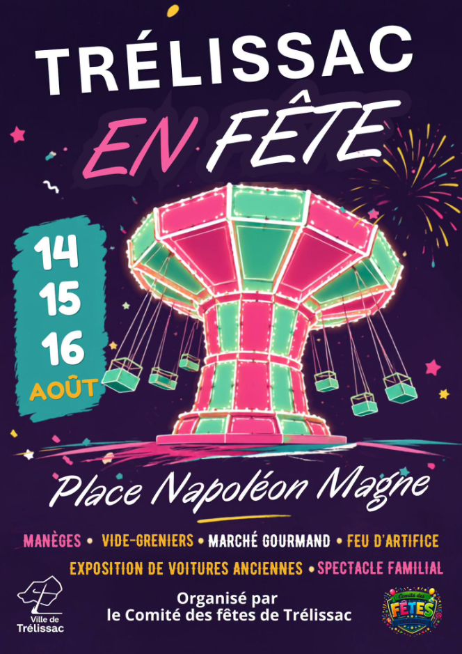 Trélissac en fête Place Napoleon Magne Trélissac