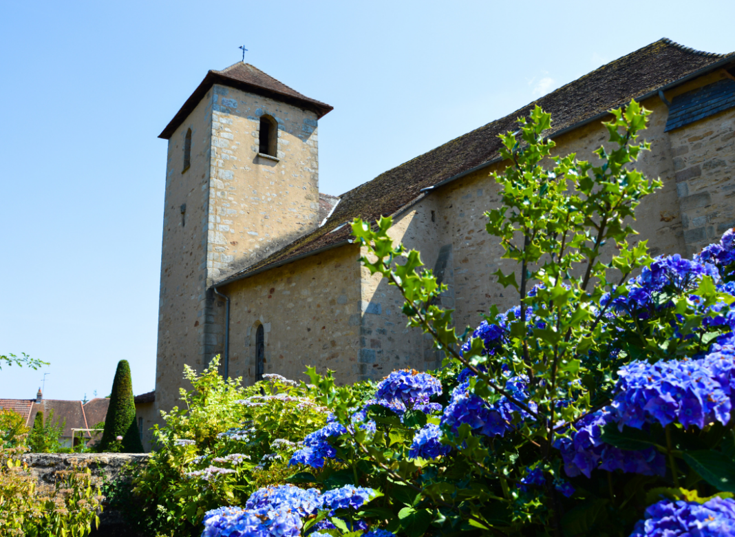 Trésor des églises peintes Église romane Saint-Hilaire-les-Places