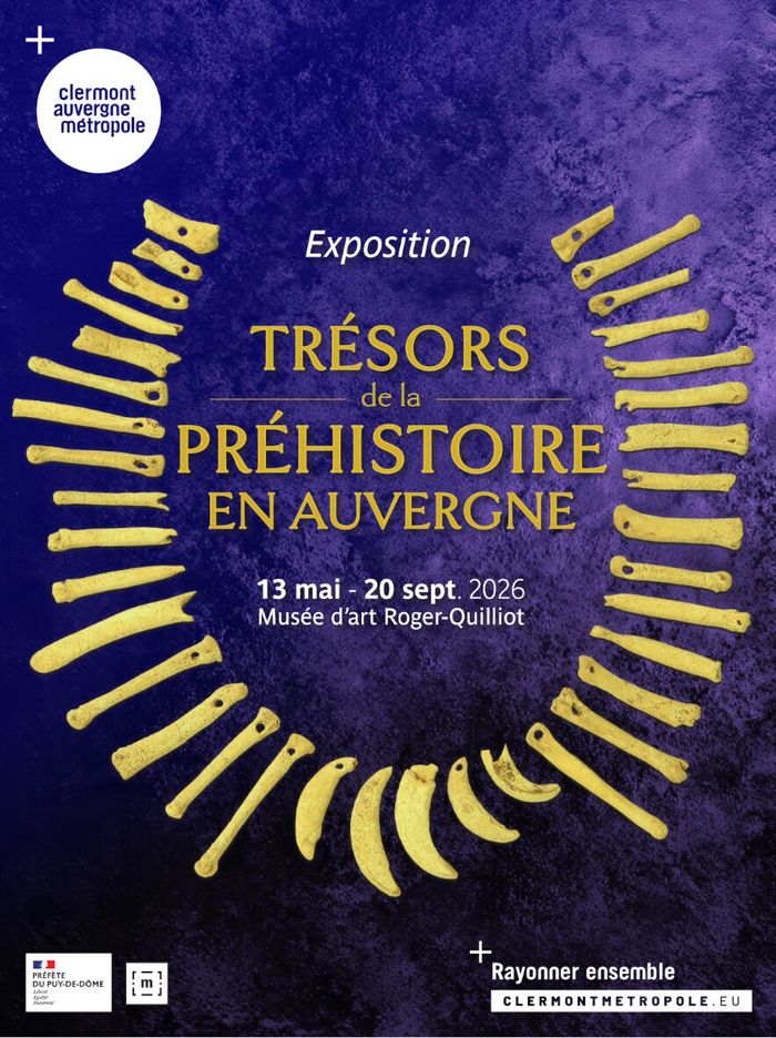 Trésors de la Préhistoire en Auvergne, Musée d&rsquo;art Roger-Quillot, Clermont-Ferrand
