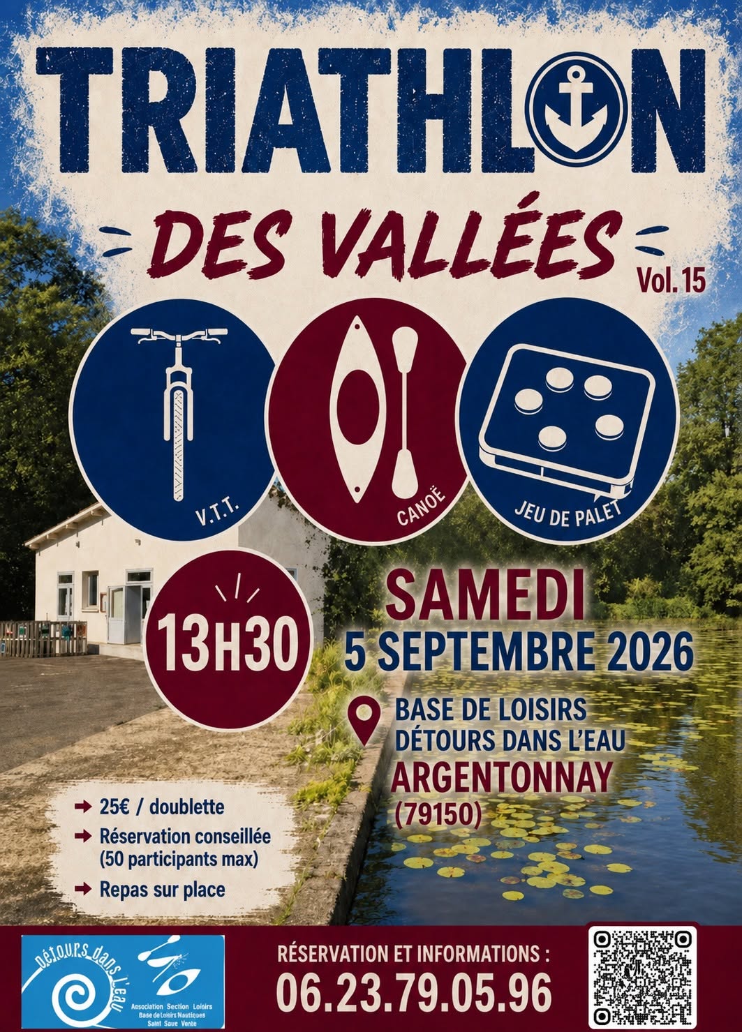 Triathlon des Vallées Argentonnay