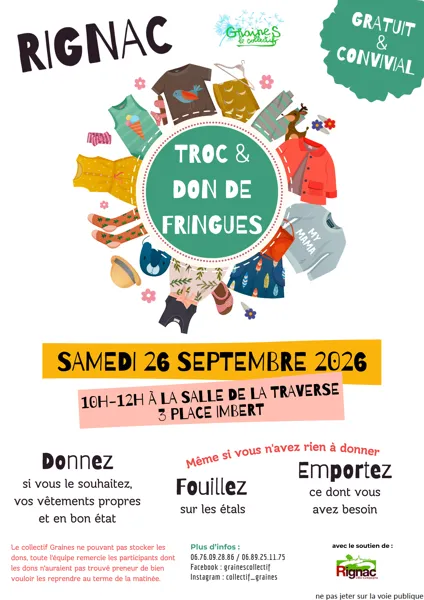 Troc de fringues Rignac