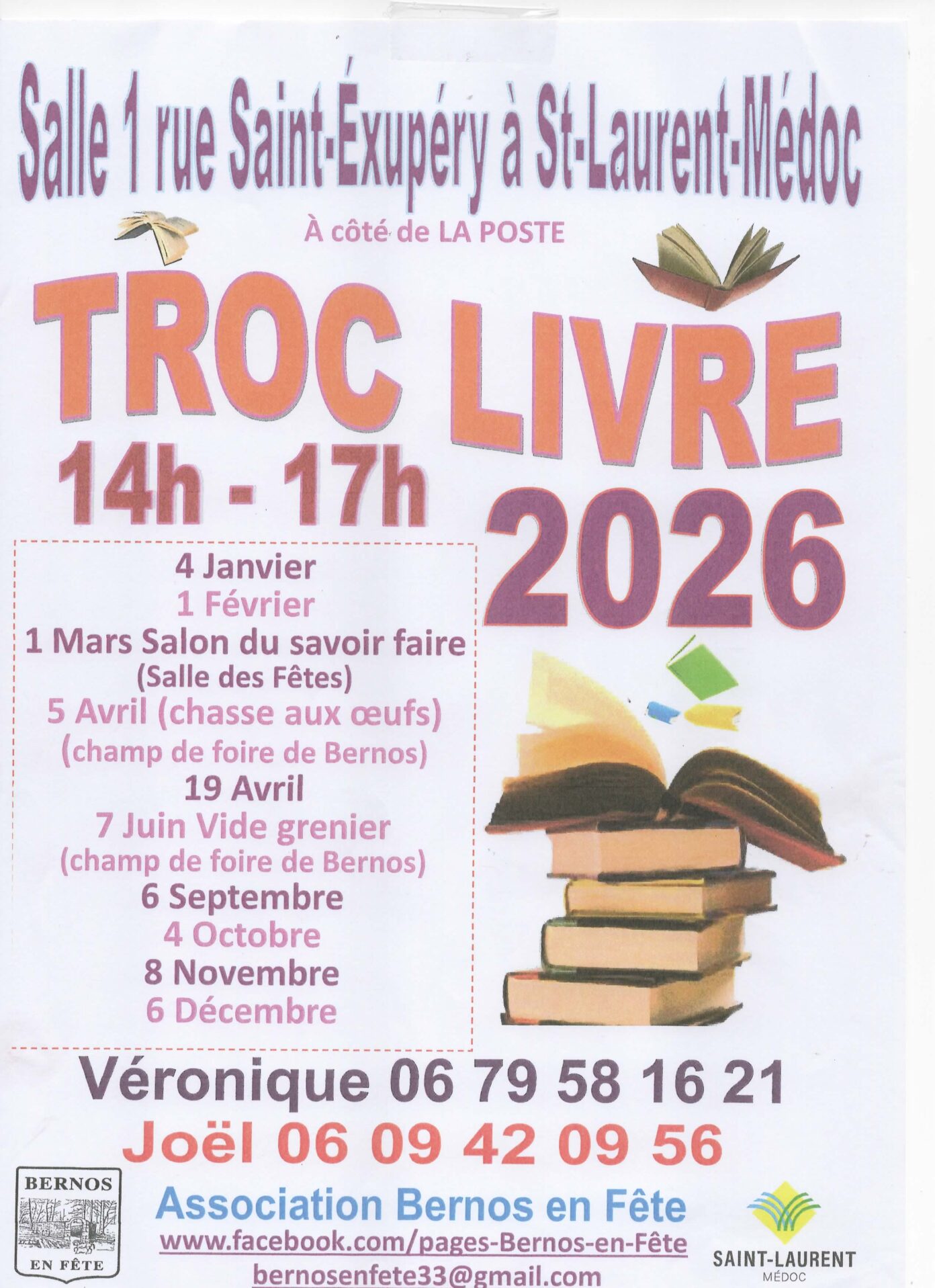 Troc Livres  Saint-Laurent-Médoc