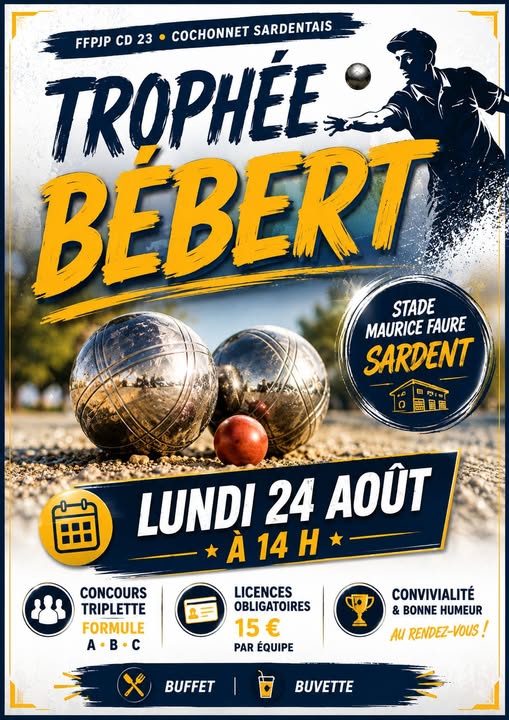 Trophée Bébert  Sardent