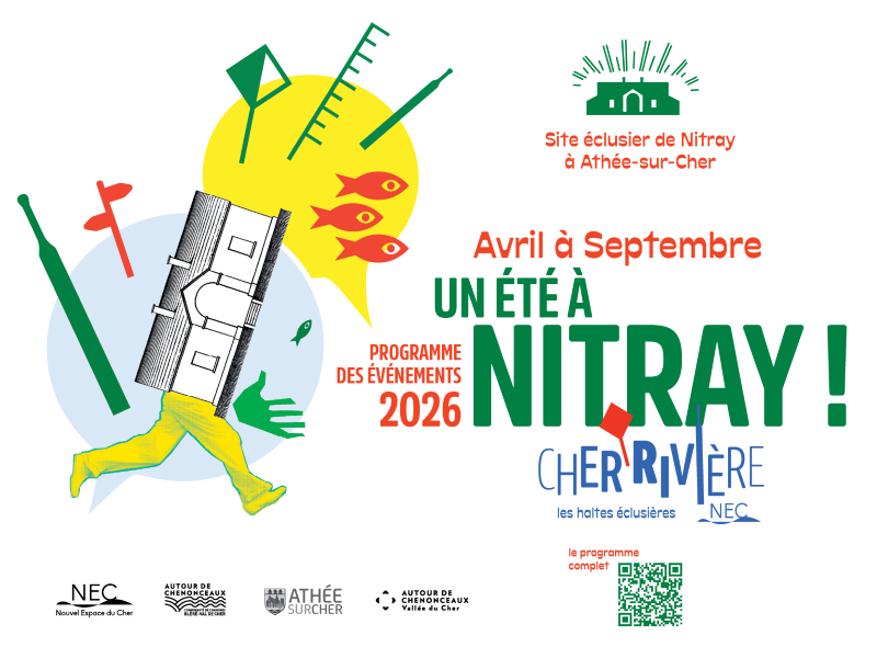 Un été à Nitray Comme un poisson dans l’eau Athée-sur-Cher