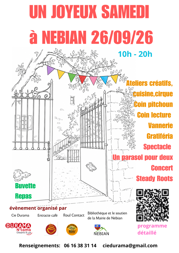UN JOYEUX SAMEDI À NÉBIAN Nébian