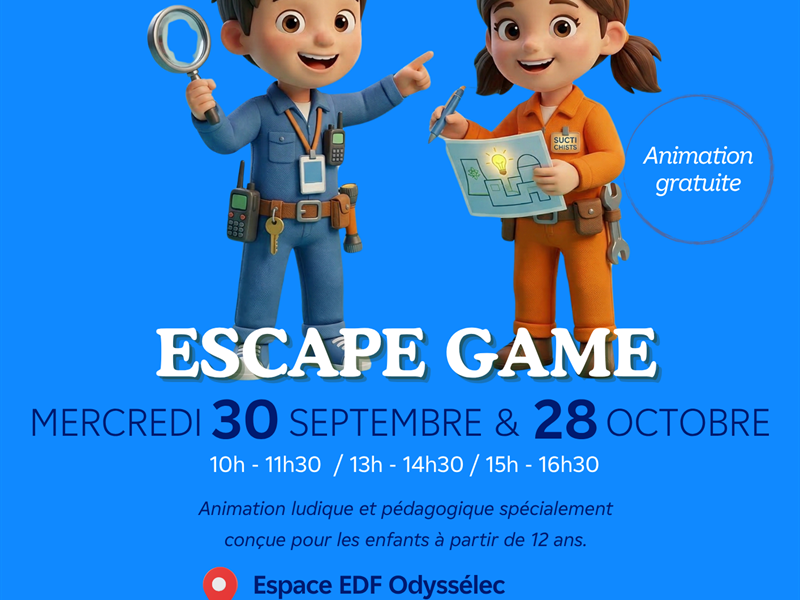 Un mercredi à la centrale escape game Cattenom