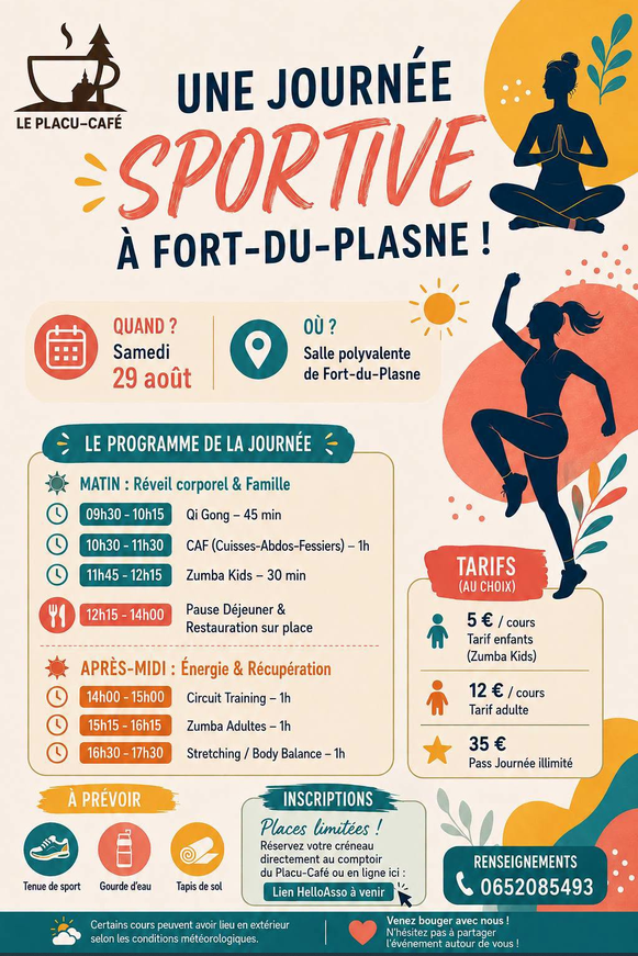Une journée sportive à Fort du Plasne! Fort-du-Plasne