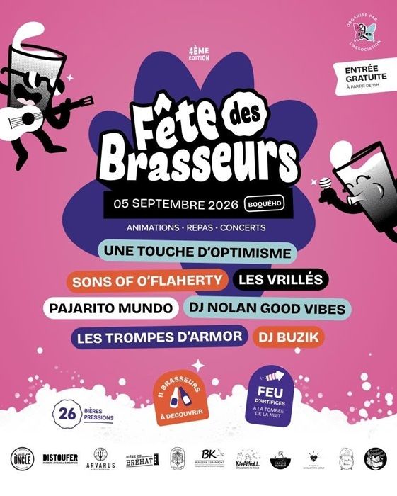 Une Touche d'Optimisme pour la Fête des Brasseurs-Boqueho-05/09 Fête des Brasseurs Boqueho