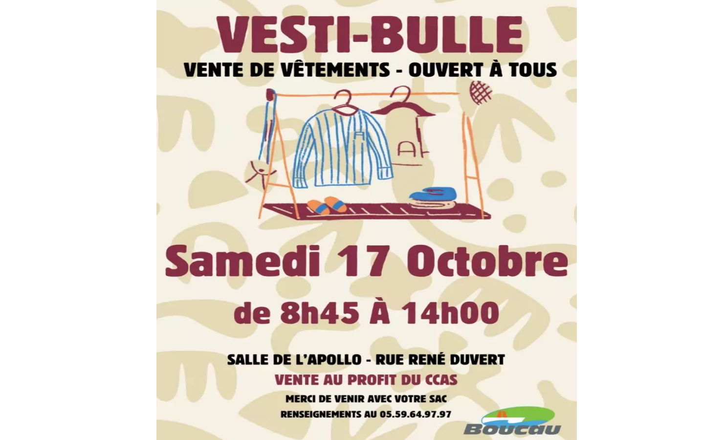 Vente Vesti-Bulle 3 Rue René Duvert Boucau 2026-10-17
