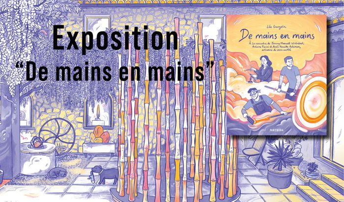 Vernissage de l&rsquo;exposition « De mains en mains », Médiathèque Sonia Delaunay, Biot