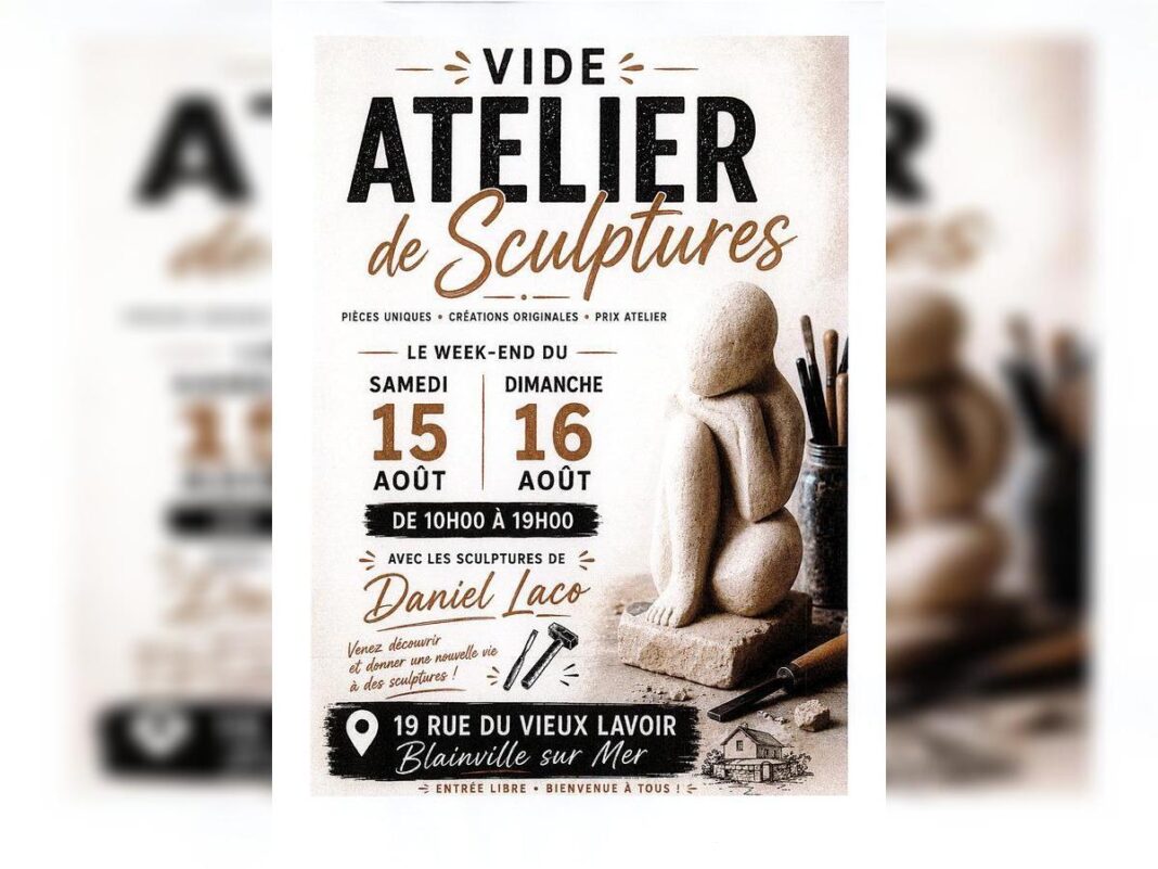Vide-atelier de sculptures Blainville-sur-Mer