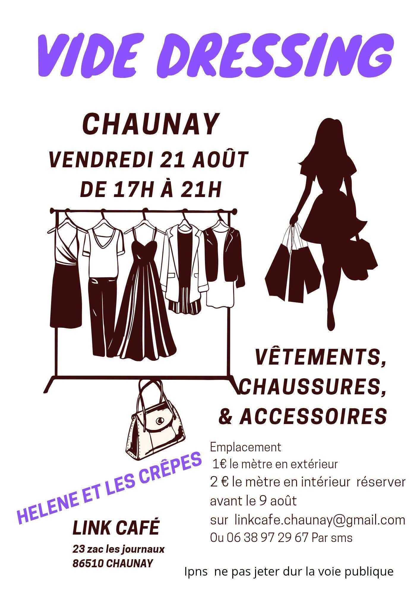 Vide dressing 23 ZAC Les Journaux Chaunay 2026-08-21
