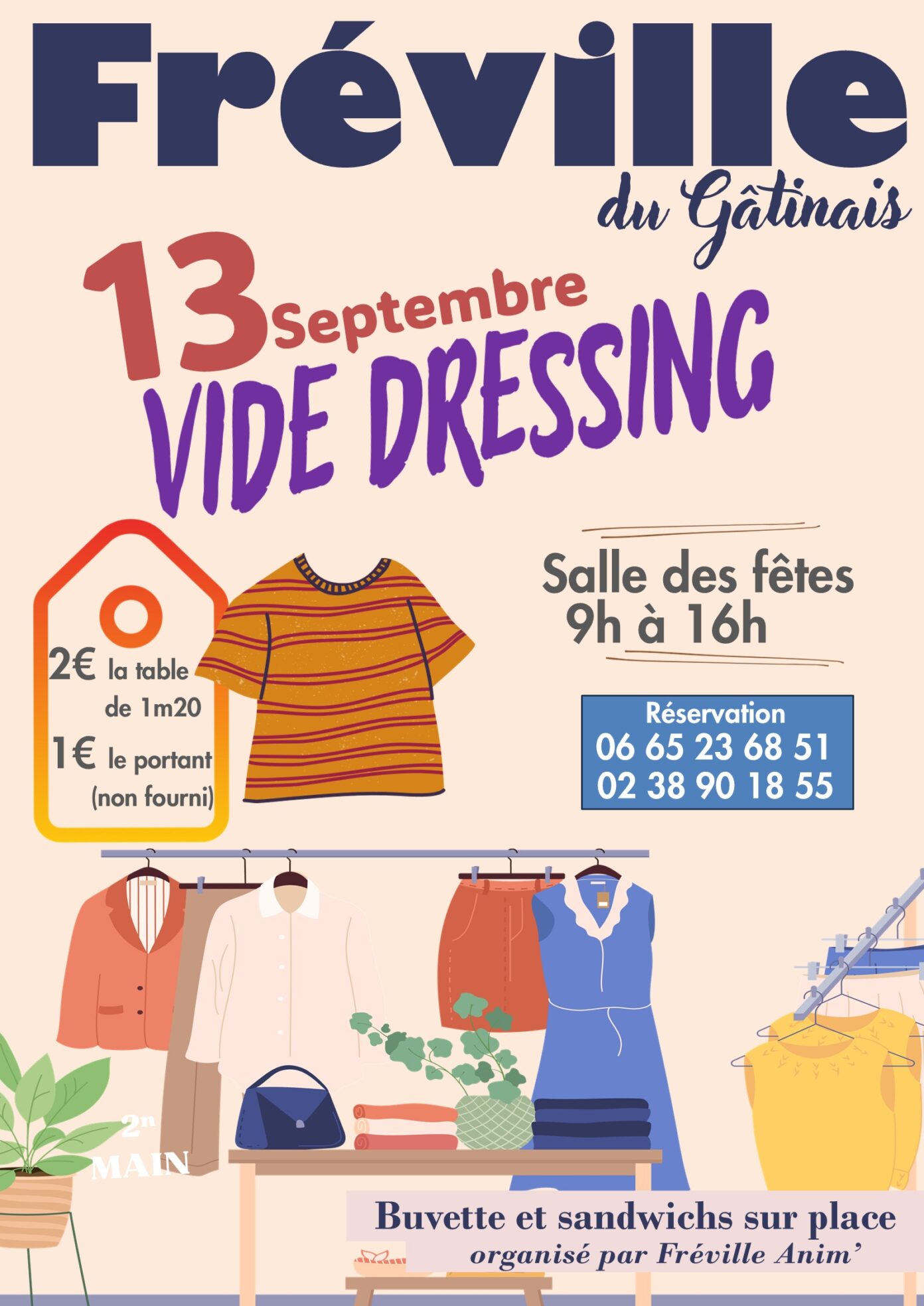 Vide-dressing  Fréville-du-Gâtinais