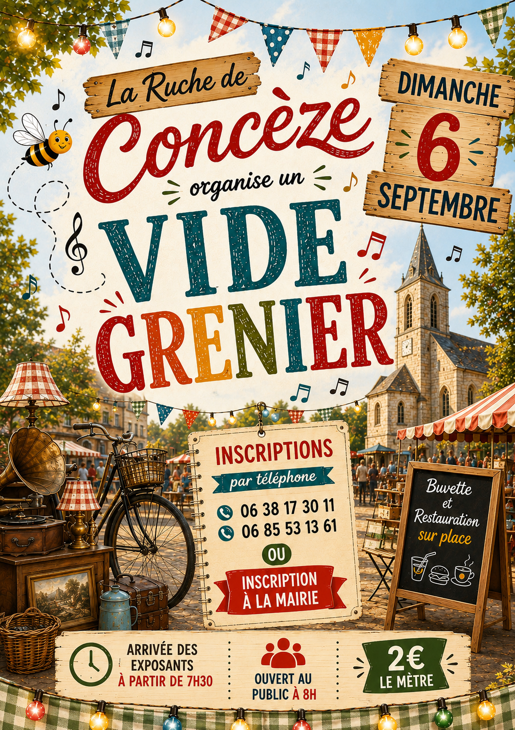 Vide-grenier à Concèze Concèze