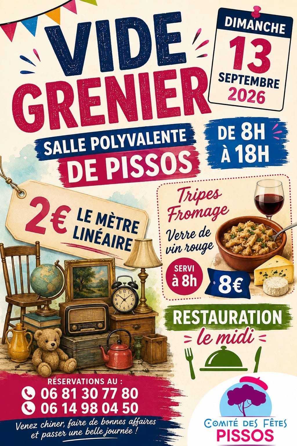 Vide Grenier à Pissos Salle Polivalente Pissos